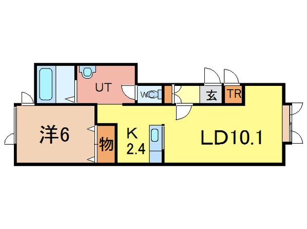 アリスの物件間取画像